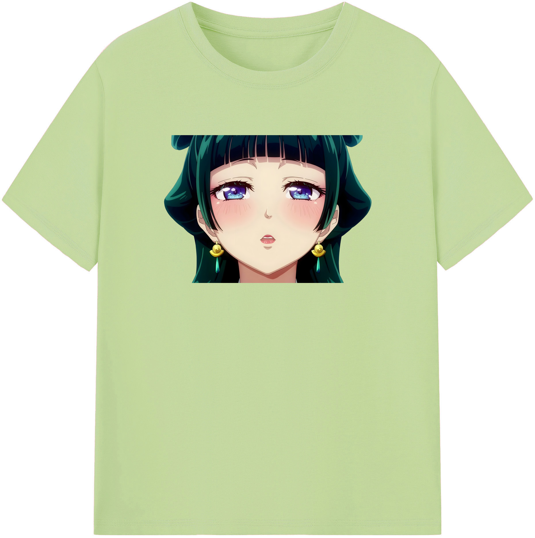 （画像用） 薬屋のひとりごと The Apothecary Diaries 綿100％半袖Tシャツ（フロントプリント）